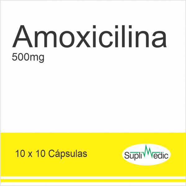 Amoxicillin 500 mg – 10 x 10 Cap