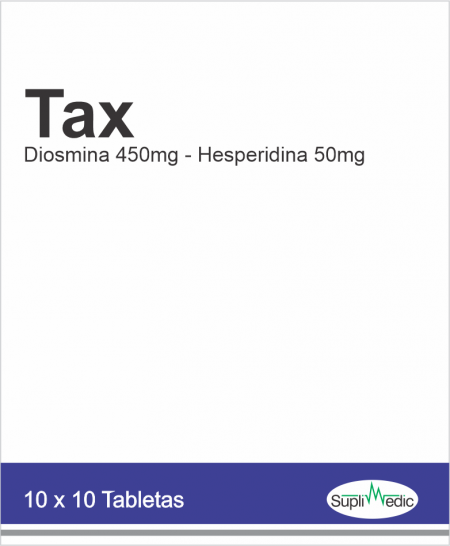 TAX Diosmin 450 mg + Hesperidin 50mg 10x10 Tab