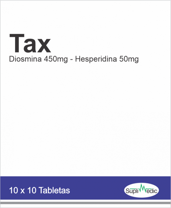 TAX Diosmin 450 mg + Hesperidin 50mg 10x10 Tab